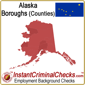 Alaska County Criminal Background Checks