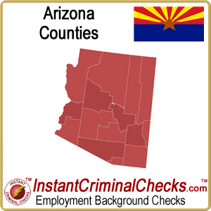 Arizona County Criminal Background Checks