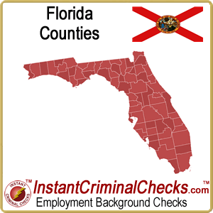 Florida County Criminal Background Checks