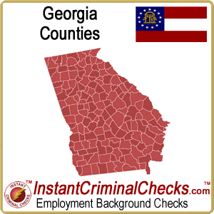 Georgia County Criminal Background Checks