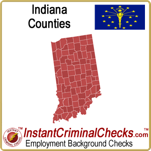 Indiana County Criminal Background Checks