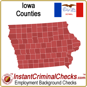 Iowa County Criminal Background Checks
