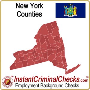 New York County Criminal Background Checks