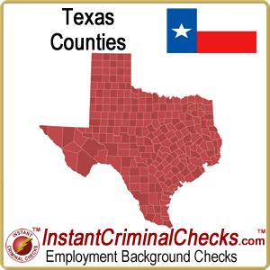 Texas County Criminal Background Checks