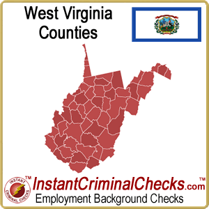 West Virginia County Criminal Background Checks