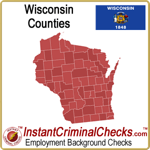 Wisconsin County Criminal Background Checks