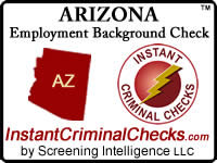 Arizona Employment Background Check