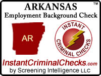 Arkansas Employment Background Check