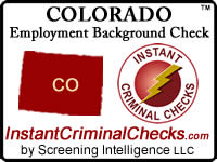 Colorado Employment Background Check