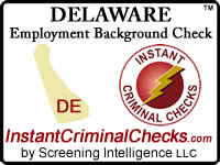 Delaware Employment Background Check