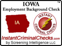 Iowa Employment Background Check
