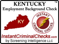 Kentucky Employment Background Check