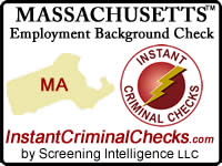 Massachusetts Employment Background Check