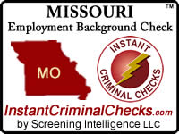 Missouri Employment Background Check