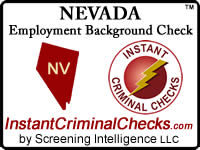 Nevada Employment Background Check