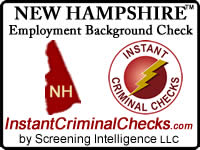 New Hampshire Employment Background Check