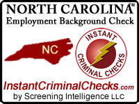 North Carolina Employment Background Check
