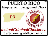 Puerto Rico Employment Background Check
