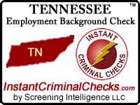 Tennessee Employment Background Check