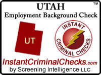 Utah Employment Background Check