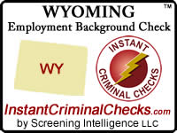 Wyoming Employment Background Check