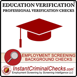 Education Verification Background Check