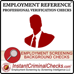 Employment Reference Check