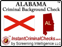 Alabama Criminal Background Check
