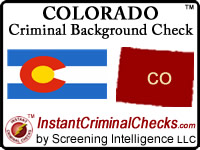 Colorado Criminal Background Check