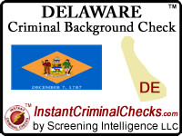 Delaware Criminal Background Check