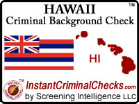 Hawaii Criminal Background Check