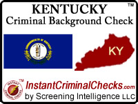 Kentucky Criminal Background Check