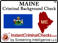 Maine Criminal Background Check