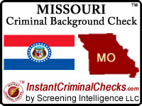 Missouri Criminal Background Check