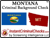 Montana Criminal Background Check