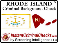 Rhode Island Criminal Background Check