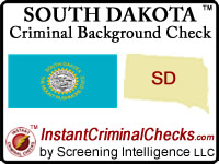 South Dakota Criminal Background Check