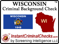 Wisconsin Criminal Background Check