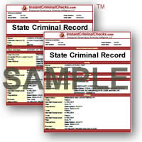 View All Criminal Background Check Sample Reports